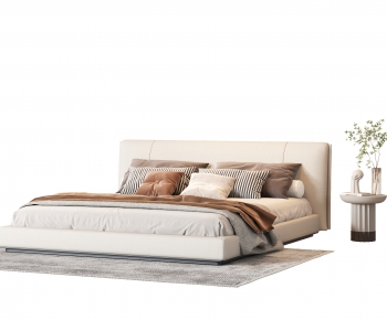 Modern Double Bed-ID:331168892