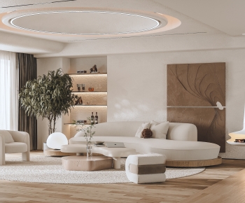 Wabi-sabi Style A Living Room-ID:422035936