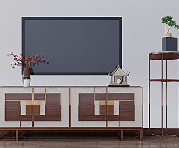 New Chinese Style TV Cabinet-ID:920268068