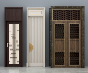 New Chinese Style Door-ID:451965093