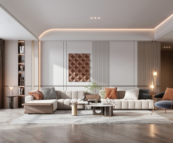 Modern A Living Room-ID:912172083