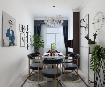 Post Modern Style Dining Room-ID:477869996