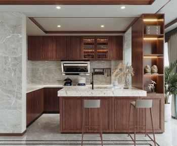 New Chinese Style Open Kitchen-ID:277913091