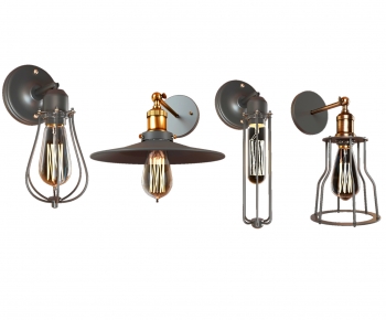 Industrial Style Wall Lamp-ID:283369068