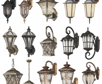 Simple European Style Wall Lamp-ID:726290947