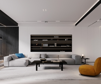 Modern A Living Room-ID:163660052