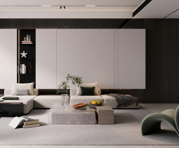 Modern A Living Room-ID:244656093