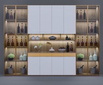 Modern Wine Cabinet-ID:544970036