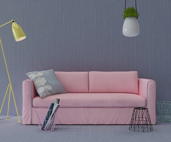 Nordic Style A Sofa For Two-ID:824399057