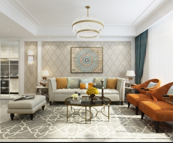 American Style A Living Room-ID:397039898