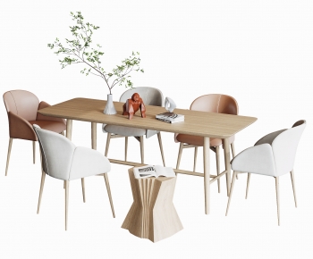 Modern Dining Table And Chairs-ID:336164006