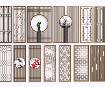 New Chinese Style Partition-ID:445482976