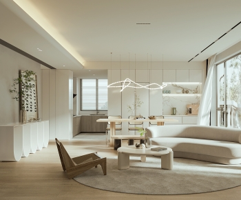 Wabi-sabi Style A Living Room-ID:115226037