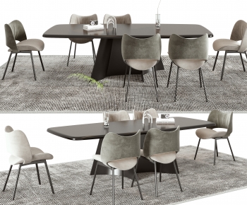 Modern Dining Table And Chairs-ID:901592025
