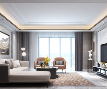 Modern A Living Room-ID:179549938