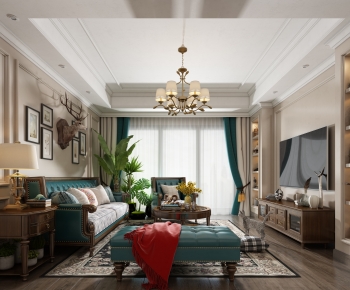 American Style A Living Room-ID:332253933