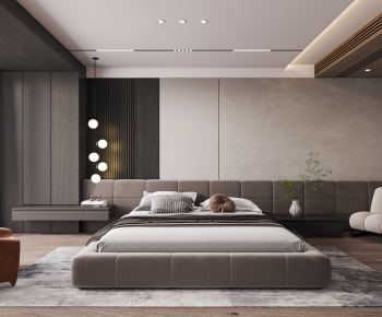 Modern Wabi-sabi Style Bedroom-ID:357902057