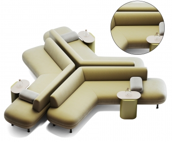 Modern Multi Person Sofa-ID:445640092