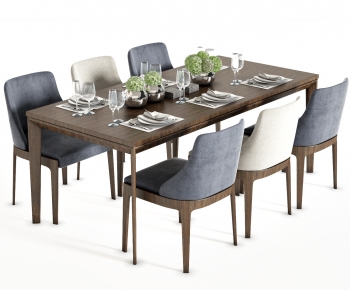 Modern Dining Table And Chairs-ID:388269469