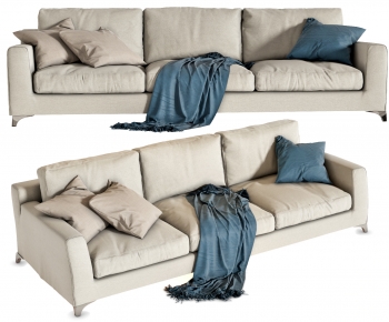 Modern Three-seat Sofa-ID:740405082