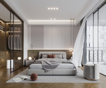 Modern Bedroom-ID:727308997