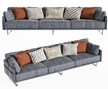 Modern Three-seat Sofa-ID:866039994