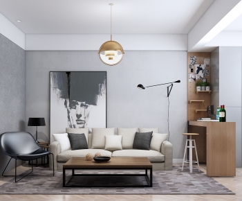 Modern A Living Room-ID:868057013