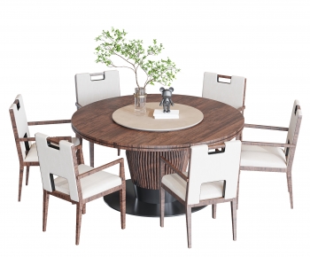 New Chinese Style Dining Table And Chairs-ID:467976098