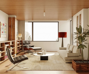 Wabi-sabi Style A Living Room-ID:754218104
