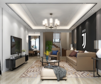 Modern A Living Room-ID:231031895