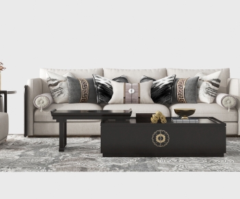 New Chinese Style Sofa Combination-ID:422969101
