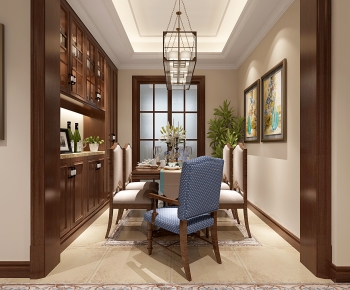 American Style Dining Room-ID:580097915
