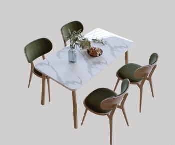 Modern Dining Table And Chairs-ID:595263008