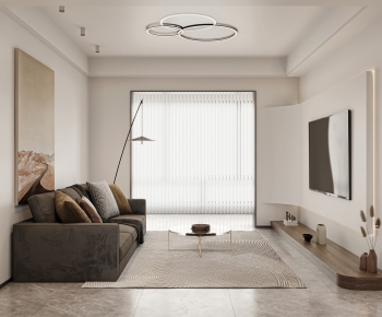 Wabi-sabi Style A Living Room-ID:330446962