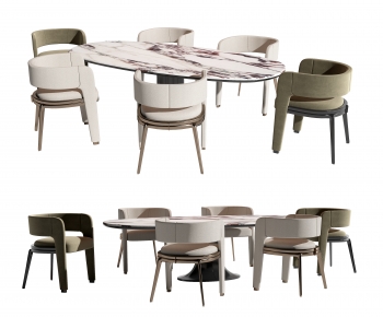 Modern Dining Table And Chairs-ID:835726027