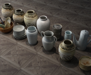 中式陶瓷器皿-ID:978230952