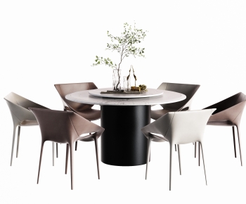 Modern Dining Table And Chairs-ID:740453007