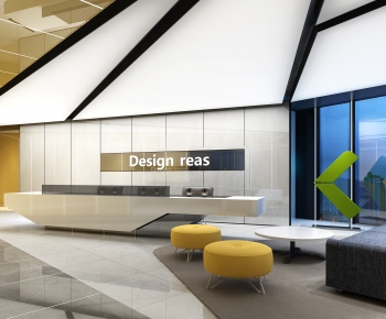 Modern Office Reception Desk-ID:178728103