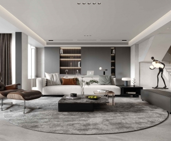 Modern A Living Room-ID:522008906