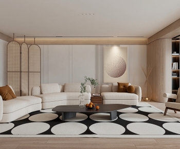 Wabi-sabi Style A Living Room-ID:276757003