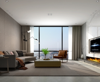 Modern A Living Room-ID:112184057