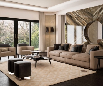 Modern A Living Room-ID:520420122