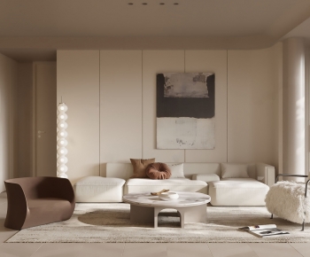 Wabi-sabi Style A Living Room-ID:871794943