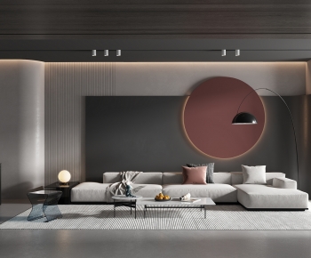 Modern A Living Room-ID:350311041