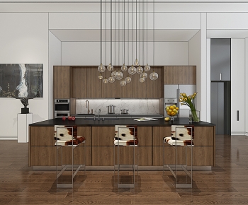 Modern Open Kitchen-ID:442481052