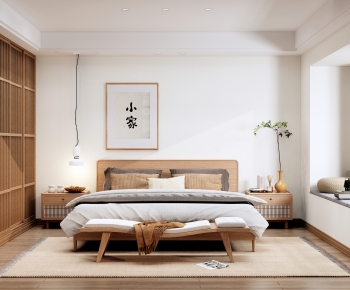 Japanese Style Bedroom-ID:224741942