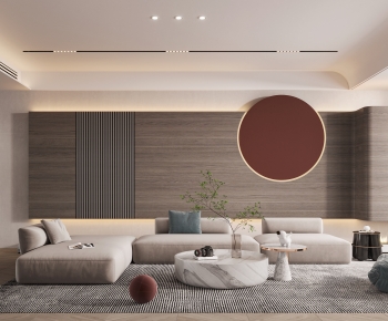 Modern A Living Room-ID:190655959