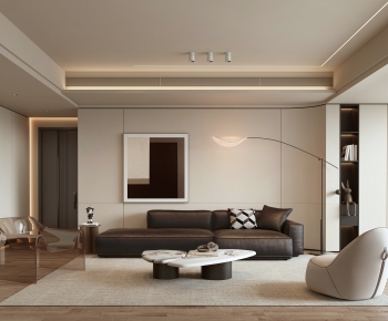 Modern Wabi-sabi Style A Living Room-ID:480943929