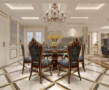 American Style Dining Room-ID:376080994