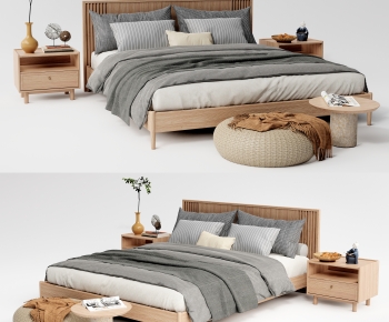 Japanese Style Double Bed-ID:172023062